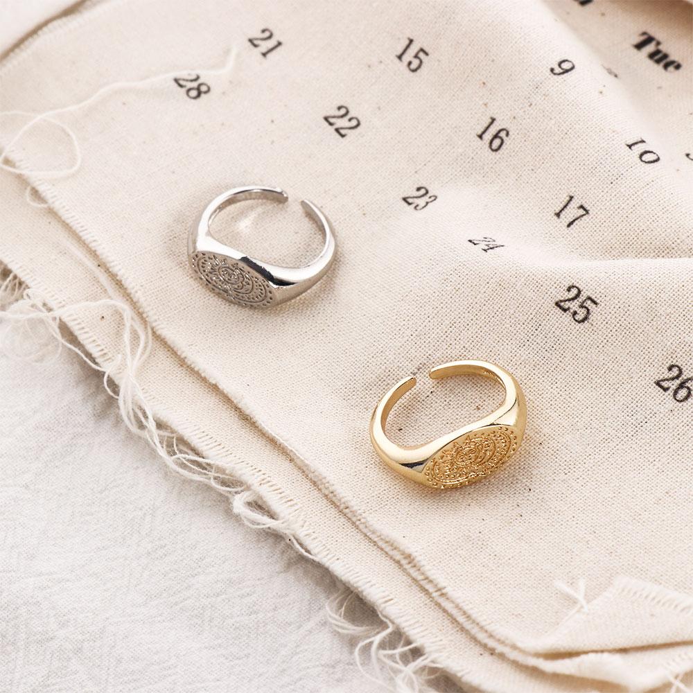 Minimalist Sun Moon Pattern Ri - Korean Daily Lifestyle recension och pris