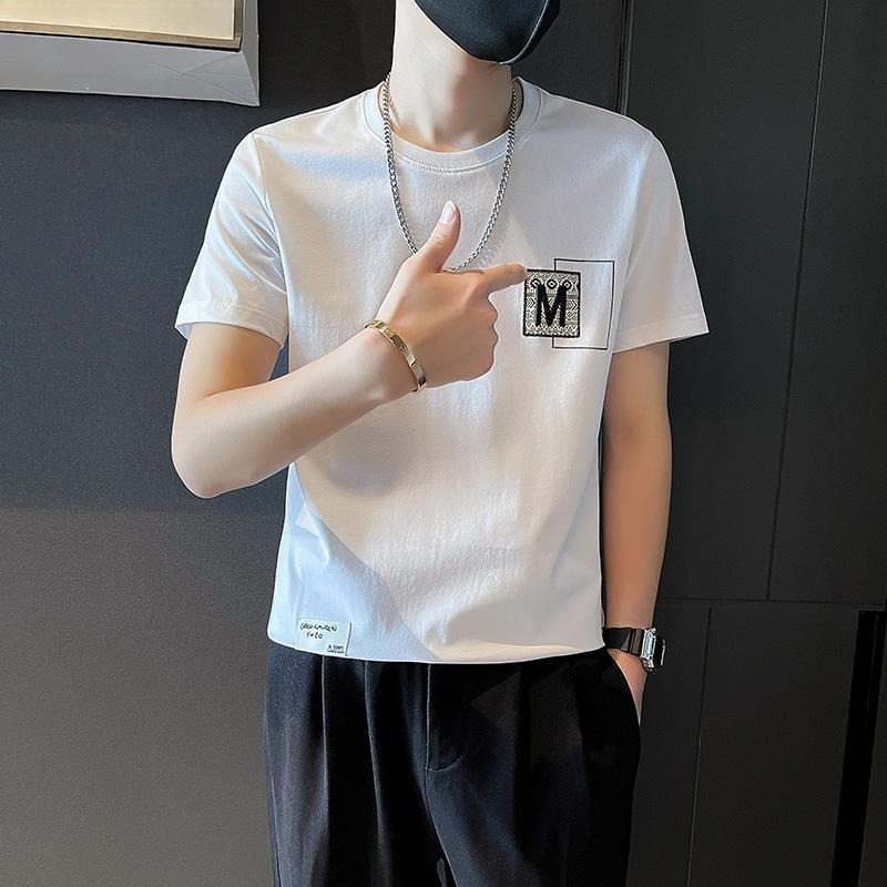 Trendy Men Short Sleeve Top Su - Korean Daily Lifestyle recension och pris