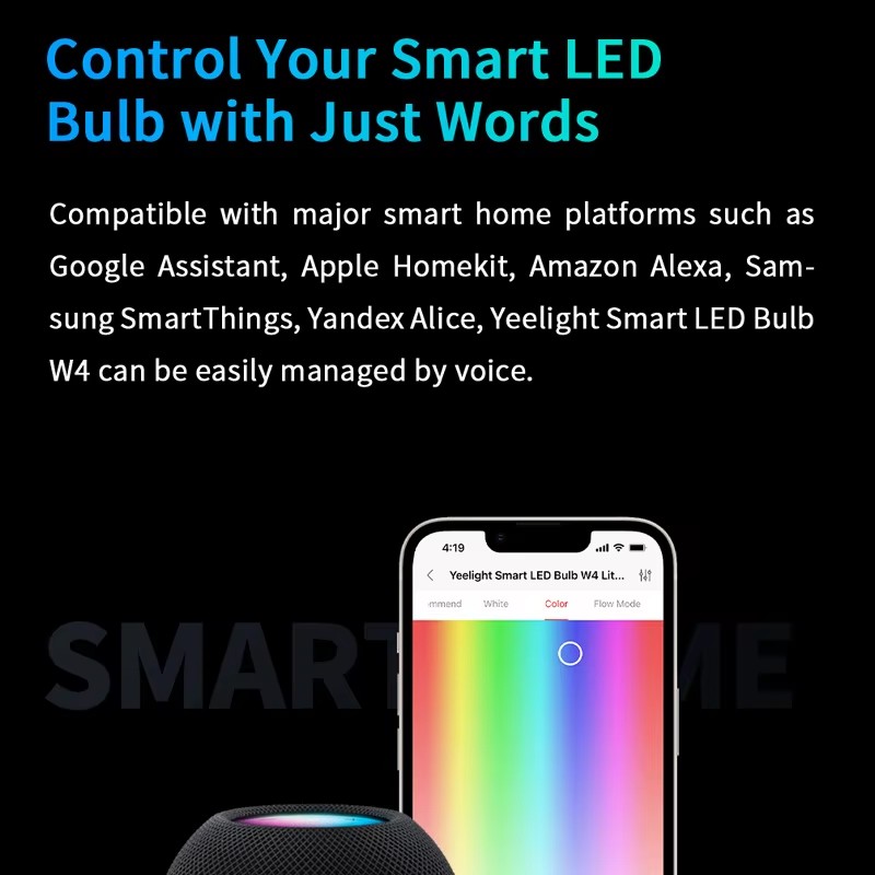 Yeelight Smart LED Bulb W4 Lit - Yeelight Light Smart Bulb recension och pris